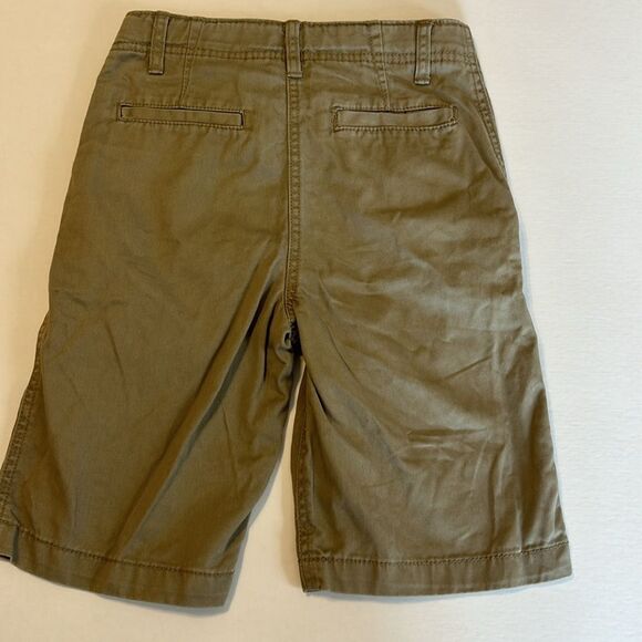 TOMMY HILFIGER NAUTICA GAP Size 12 Cotton Chino Shorts Red Khaki Peach Uniform - Picture 9 of 15